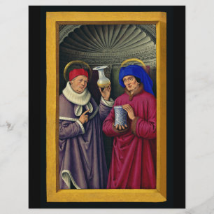 Flyer Saints Cosmas and Damian de Jean Bourdichon