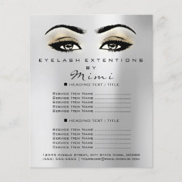 Flyer Salón De Belleza De Artistas De Maquillaje Lanza V
