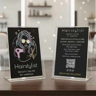 Flyer Salón de Belleza de Estilista de Pelo de Lujo Mode