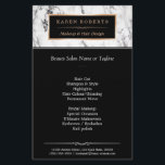 Flyer Salón de belleza de mármol blanco y pelo<br><div class="desc">Moda de moda en el Salón de belleza de mármol blanco. (1) Para una mayor personalización,  haga clic en el enlace "personalizar adicional" y utilice nuestra herramienta de diseño para modificar esta plantilla. (2) Si necesita ayuda o elementos coincidentes,  póngase en contacto conmigo.</div>