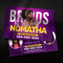 Salón de Peinados de Cabello con Trenzas y Pelucas