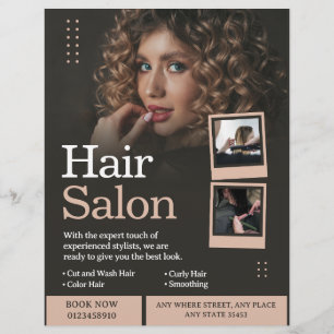 Flyer Salón de pelo profesional / Hairdresser Business
