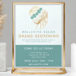 Flyer Salon Verde azulada Gold Floral Updo Logotipo Covi<br><div class="desc">Volante De Reapertura Del Logotipo Del Salón Verde azulado Gold Floral Updo. "Con las nuevas medidas de seguridad de Covid 19 implementadas para mantener a nuestros clientes y empleados seguros". Personalice este diseño personalizado con su propio texto,  logotipo y detalles comerciales.</div>