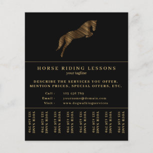 Flyer Saltando Caballo   Caballo   Entrenador de caballo