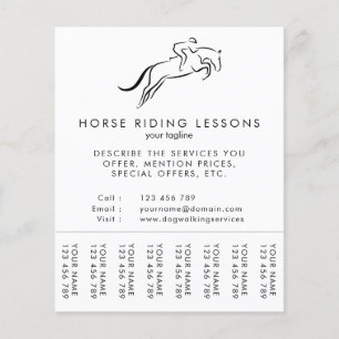 Flyer Saltando Caballo   Caballo   Entrenador de caballo