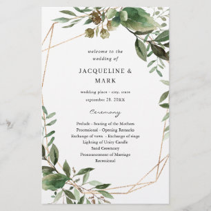 Flyer Saltos de presupuesto y Eucalyptus Gold Weddin Cer