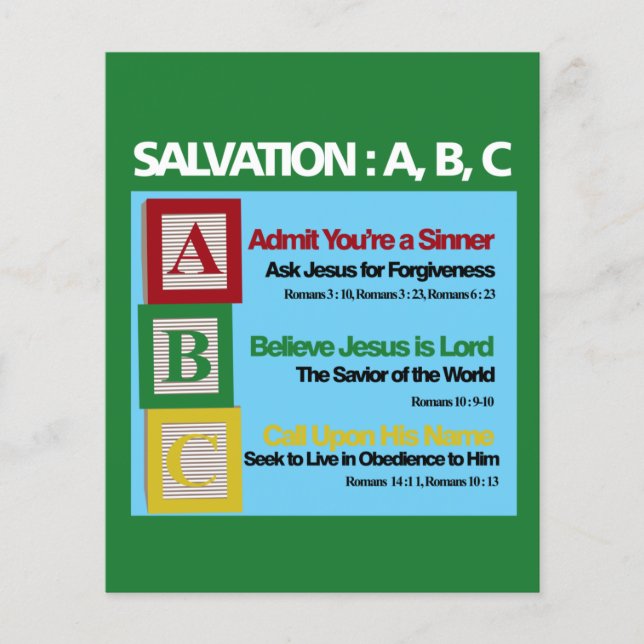 Flyer Salvación ABC (Frente)