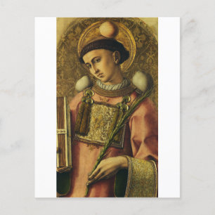 Flyer San Esteban el Protomártir Iconografía Artística F