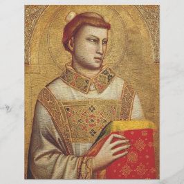 Flyer San Esteban por Giotto