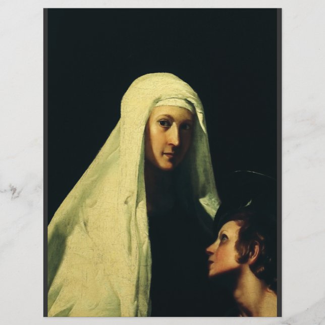 Flyer San Francisco de Roma por Giovanni Antonio Galli (Frente)