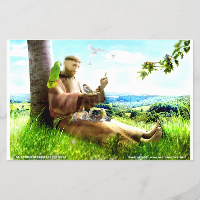 Flyer San Francisco y los sermonederos de los pájaros (Frente)