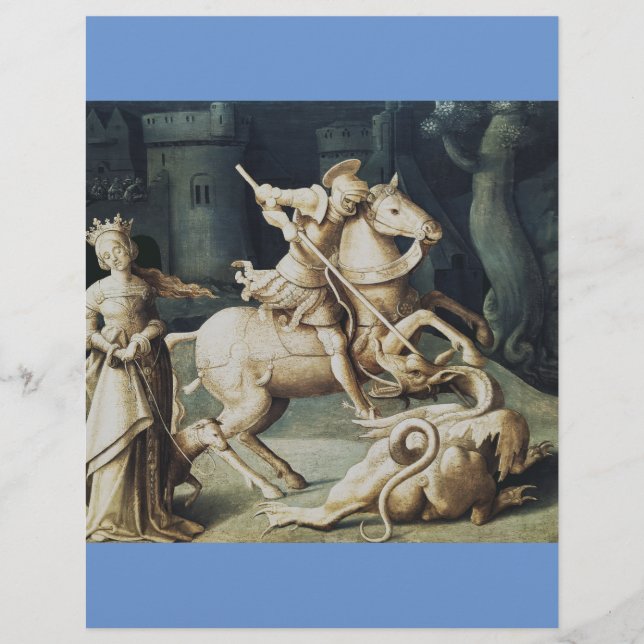 Flyer San Jorge y el dragón (Frente)