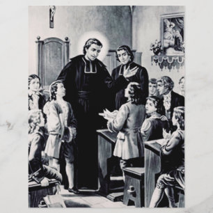 Flyer San Luis de Montfort sacerdote francés
