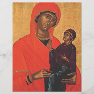 Flyer Santa Ana con la Virgen María