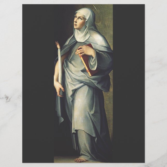 Flyer Santa Brígida de Suecia (Frente)