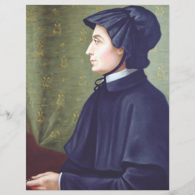 Flyer Santa Elizabeth Ann Seton (Frente)