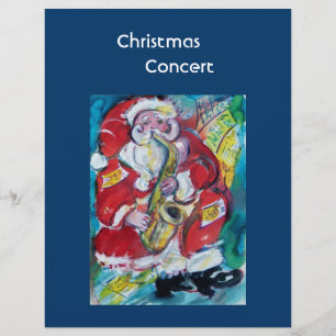 FLYER SANTA Y SAX