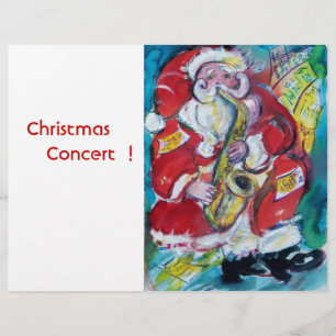FLYER SANTA Y SAX