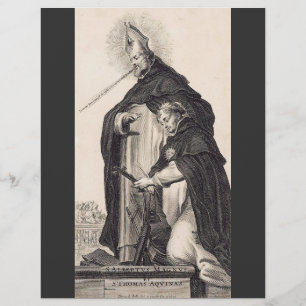 Flyer Santo Alberto del Grande y santo Thomas Aquinas