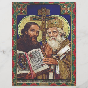Flyer Santos Cirilo y Metodio Patronos de Europa