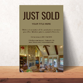 Flyer Se acaba de vender Open House l Inmobiliaria Promo