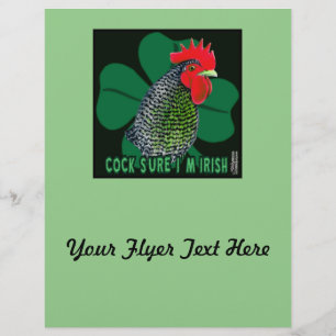 Flyer ¡Segurísimo que soy irlandés!