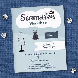 Flyer Seminario de Seamstress