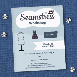 Flyer Seminario de Seamstress