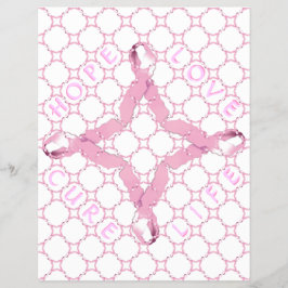 Flyer Sensibilización sobre el cáncer de mama en cinta r