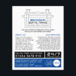 Flyer Septic Tank, Compañía Septic, Ingeniero Séptico<br><div class="desc">Septic Tank,  Septic Company,  Ingeniero Séptico Anunciante Volantes Por La Tienda De Tarjetas De Negocios.</div>