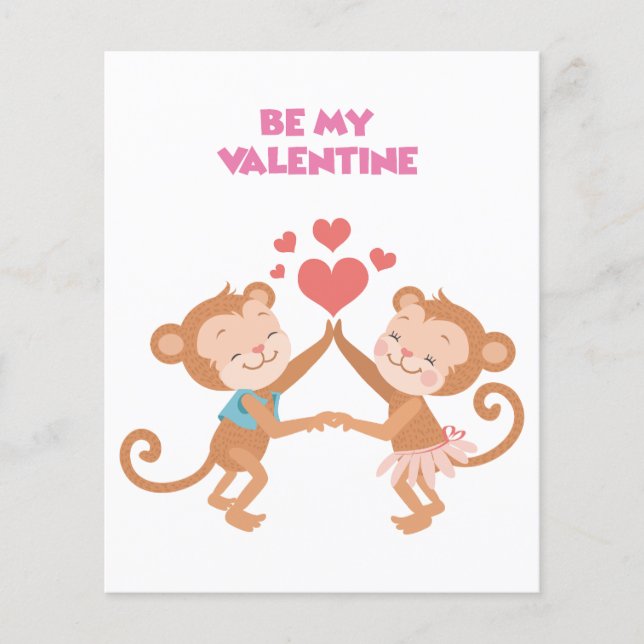 Flyer ser yo el día de San Valentín - feliz (Frente)