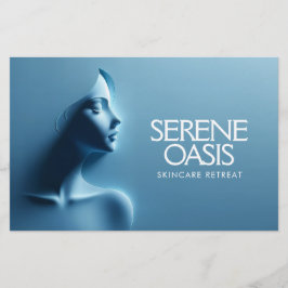 Flyer Serene Beauty Skincare, Masaje, Spa