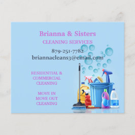 Flyer Servicio de limpieza