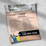 Flyer Servicio de limpieza de ventanas de limpieza de ca<br><div class="desc">Volantes de servicio de limpieza de ventanas de limpieza de casas.</div>