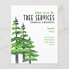 Flyer Servicios de árbol