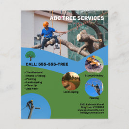 Flyer Servicios de árbol