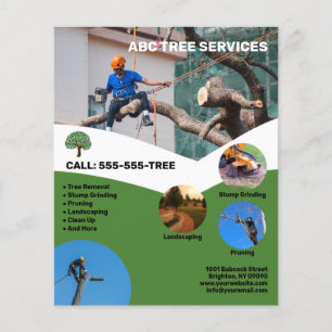 Flyer Servicios de árbol