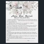 Flyer *~* Servicios de exención de responsabilidad flora<br><div class="desc">Contrato de liberación de consentimiento de dos partes de responsabilidad de viajero y lista de servicios y precios para que usted lo Personalice. * Consentimiento de Responsabilidad Abstracta de Energía y Liberar Wavier Lista de Servicios y precios en la parte posterior de este folleto. La acuarela es un BOUQUET de...</div>