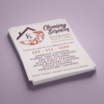 Flyer Servicios de limpieza de monogramas<br><div class="desc">El volante comercial de servicios modernos de limpieza en monograma incluye equipo de limpieza dentro del icono de la casa,  monograma,  nombre y título,  servicios en el frente sobre un fondo crema brillante. Perfecto para servicios de limpieza domésticos e industriales.</div>