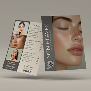 Flyer Servicios de Spa de Cuidados de la Piel Neutros Mo