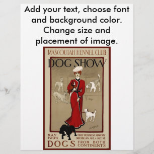 Flyer Show de perros