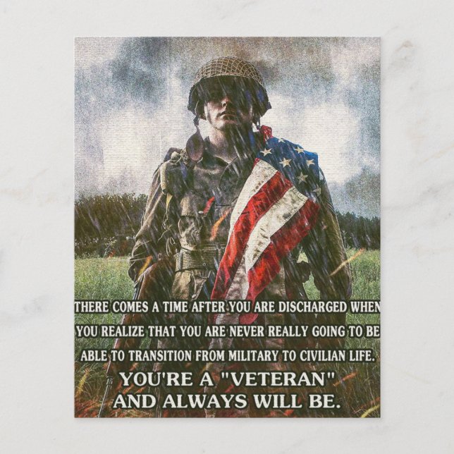 Flyer Siempre Un Veterano (Frente)