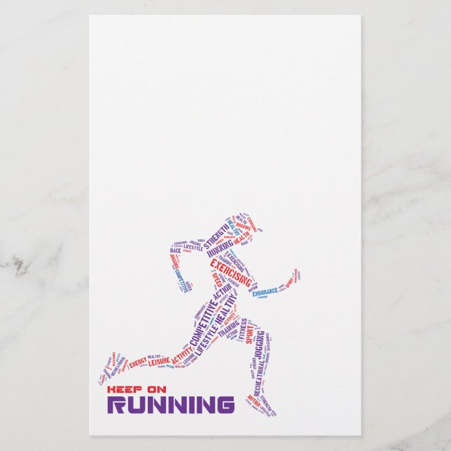 Flyer Sigue corriendo (Frente)