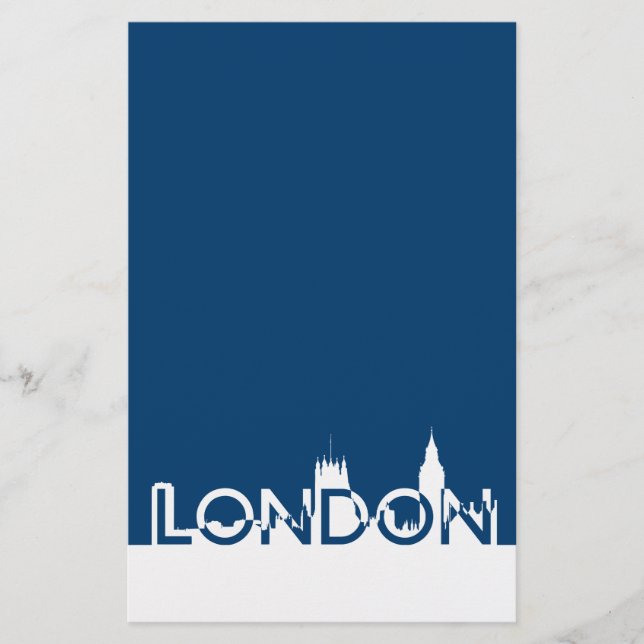 Flyer Silhouette de Londres (Frente)