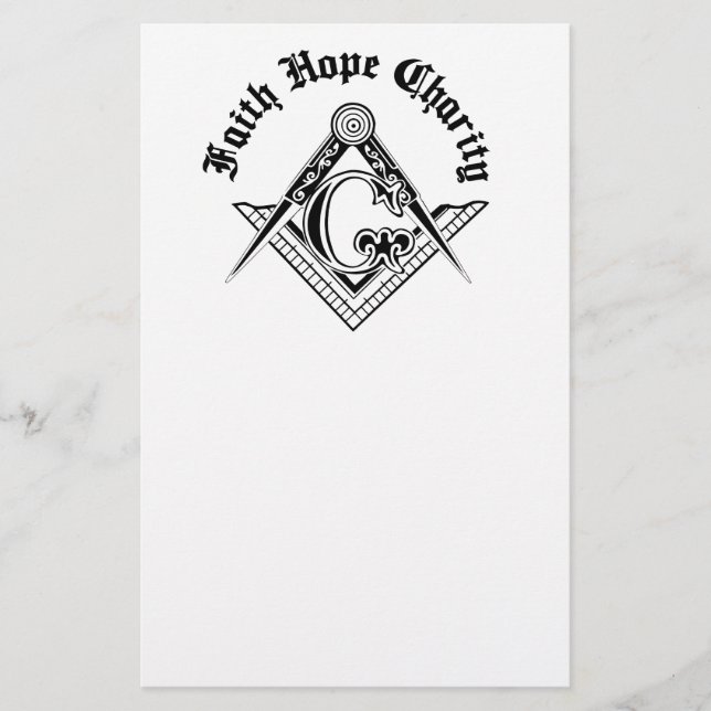 Flyer símbolo de la masonería (Frente)