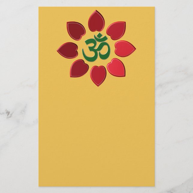 Flyer Símbolo de Om (Frente)