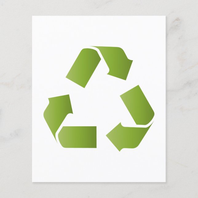 FLYER SÍMBOLO DE RECICLAJE (Frente)