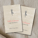 Flyer Simple Elegant Beige Scratches Icon YogaInstructor<br><div class="desc">Elegant customizable flyer template with cool beige scratches background. You can customiza with your text.</div>