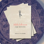 Flyer Simple Elegant Beige Scratches Icon YogaInstructor<br><div class="desc">Elegant customizable flyer template with cool beige scratches background. You can customiza with your text.</div>