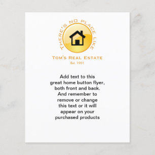 Flyer Sin lugar como botón de inicio